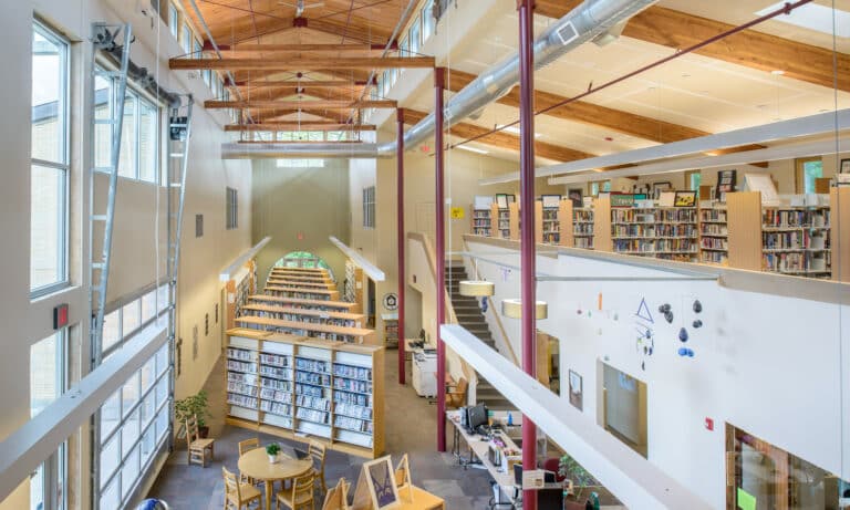 Lake County Library Mezzanine